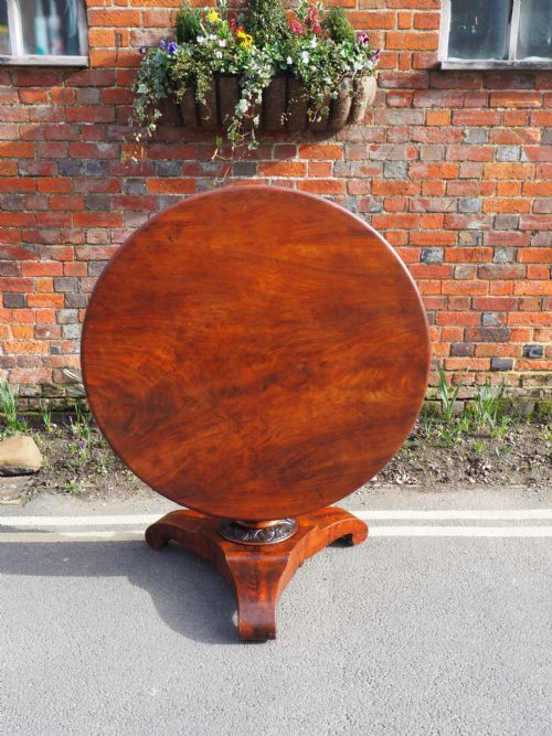 Nineteenth Century Continental Pedestal Table
