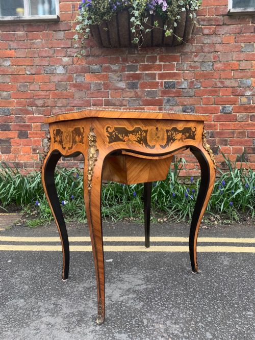 Nineteenth Century Marquetry Work Table
