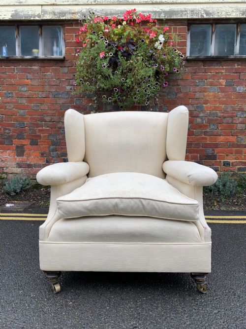 Large Winged Armchair