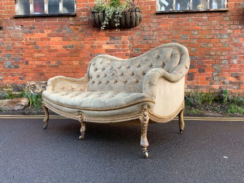 English Giltwood Sofa