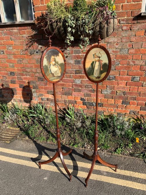 Pair of Pole Screens