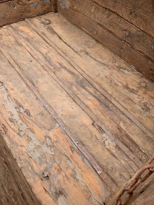 NORTH INDIAN STEEL BOUND TRUNK - ADDITIONAL PHOTO 7