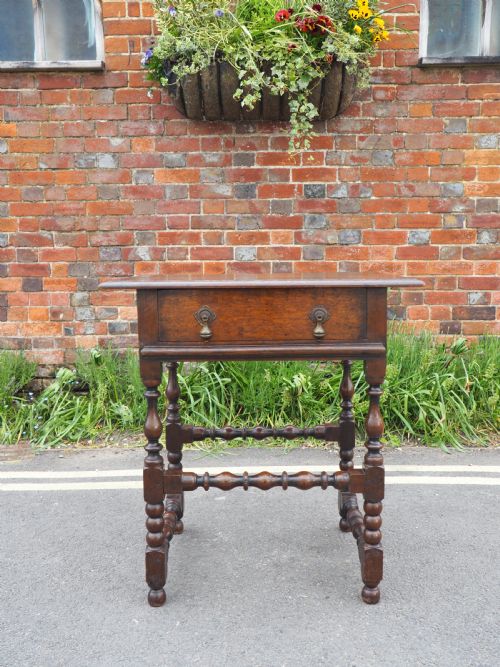 Oak Side Table