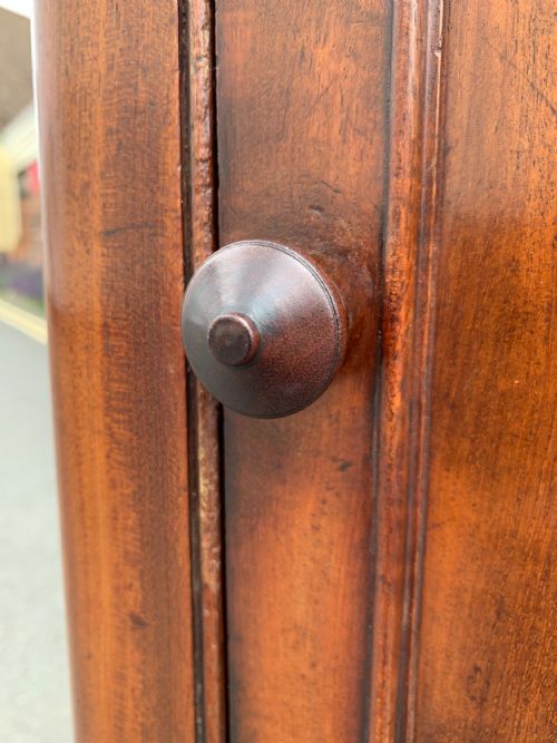 NINETEENTH CENTURY MAHOGANY BEDSIDE CUPBOARD - ADDITIONAL PHOTO 3