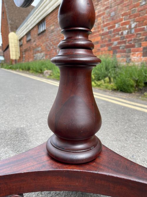 SMALL WILLIAM IV PERIOD MAHOGANY TABLE - ADDITIONAL PHOTO 2