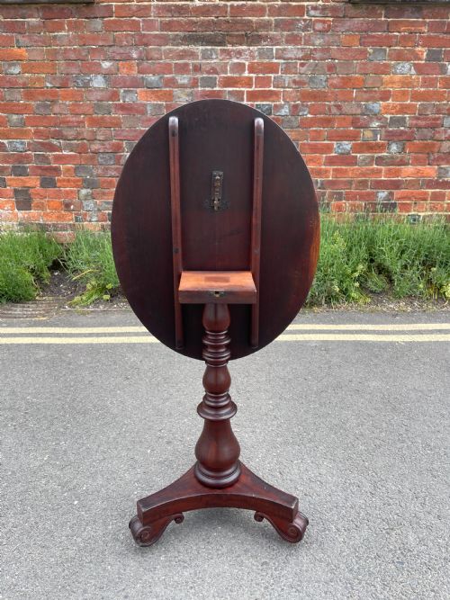 SMALL WILLIAM IV PERIOD MAHOGANY TABLE - ADDITIONAL PHOTO 3