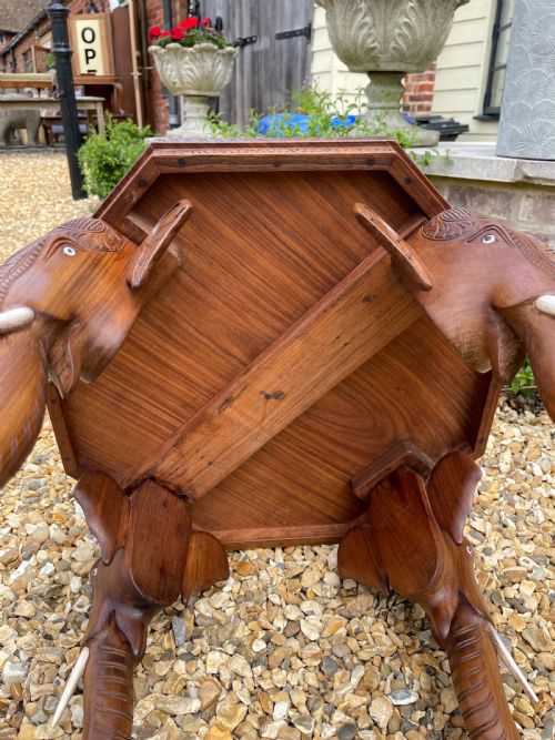 INDIAN ELEPHANT TABLE - ADDITIONAL PHOTO 5