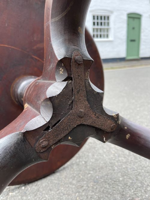 GEORGE III PERIOD DUMB WAITER - ADDITIONAL PHOTO 1