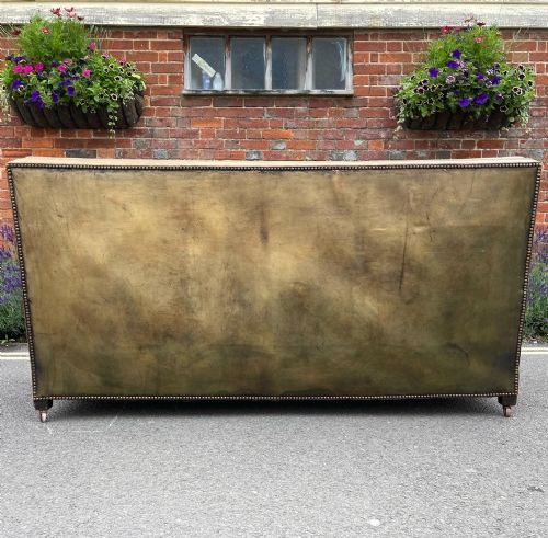 ENGLISH LEATHER SOFA - ADDITIONAL PHOTO 9