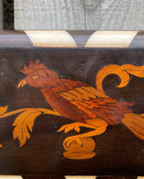 NINETEENTH CENTURY INLAID ITALIAN MIRROR - ADDITIONAL PHOTO 4