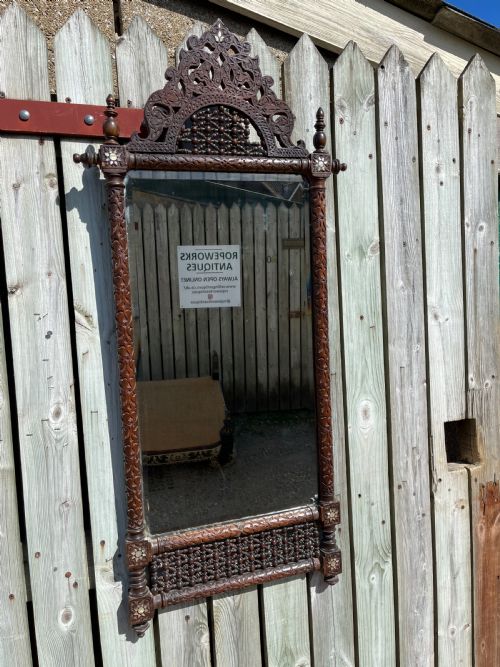 nineteenth century syrian mirror - CATEGORY: ANTIQUE MIRRORS - DATED 1880