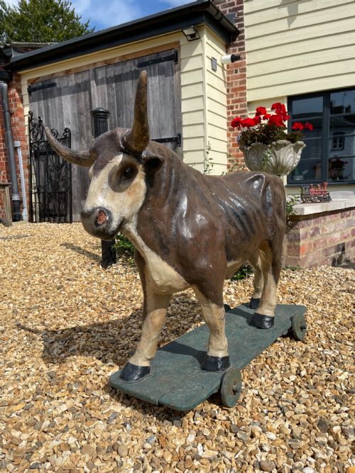 PAPIERMACHE ADVERTISING BULL - ADDITIONAL PHOTO 1