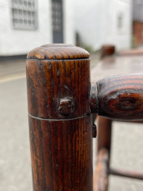 SET OF FOUR NINETEENTH CENTURY CHAIRS - ADDITIONAL PHOTO 4