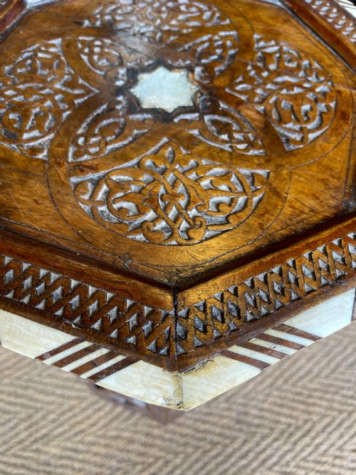 SYRIAN INLAID TABLE - ADDITIONAL PHOTO 3