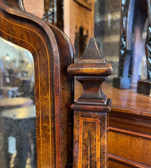WALNUT DRESSING MIRROR - ADDITIONAL PHOTO 3