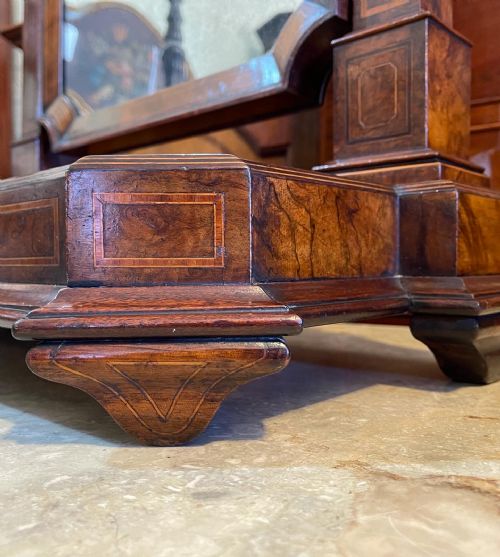 WALNUT DRESSING MIRROR - ADDITIONAL PHOTO 4