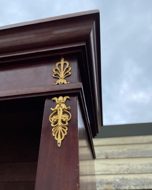 FRENCH MAHOGANY BOOKCASE - ADDITIONAL PHOTO 2
