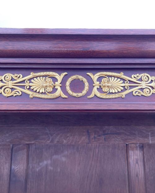 FRENCH MAHOGANY BOOKCASE - ADDITIONAL PHOTO 5