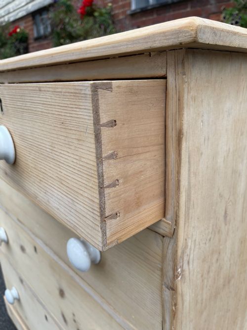 VICTORIAN PINE CHEST - ADDITIONAL PHOTO 2