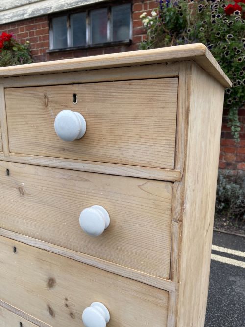 VICTORIAN PINE CHEST - ADDITIONAL PHOTO 3