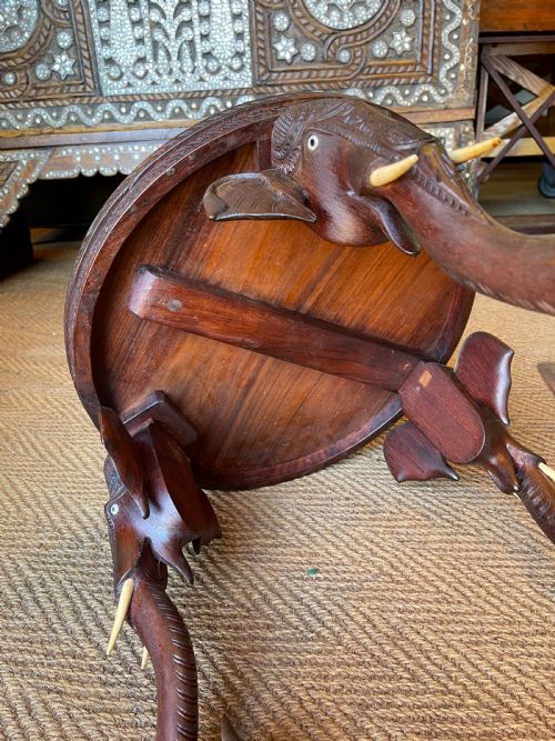 INDIAN ELEPHANT TABLE - ADDITIONAL PHOTO 1