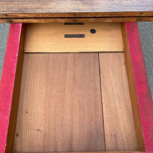 NINETEENTH CENTURY ROSEWOOD TEA TABLE - ADDITIONAL PHOTO 3