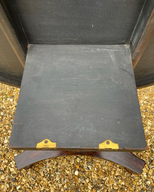 NINETEENTH CENTURY ROSEWOOD PEDESTAL TABLE - ADDITIONAL PHOTO 6