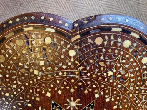 ANTIQUE HOSHIARPUR TABLE - ADDITIONAL PHOTO 7
