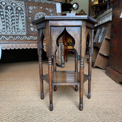 libertys moorish table - CATEGORY: ANTIQUE TABLES - DATED 1900