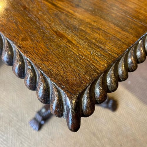 ANGLO INDIAN ROSEWOOD PEDESTAL TABLE - ADDITIONAL PHOTO 1