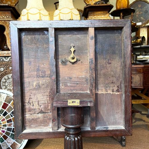 ANGLO INDIAN ROSEWOOD PEDESTAL TABLE - ADDITIONAL PHOTO 4