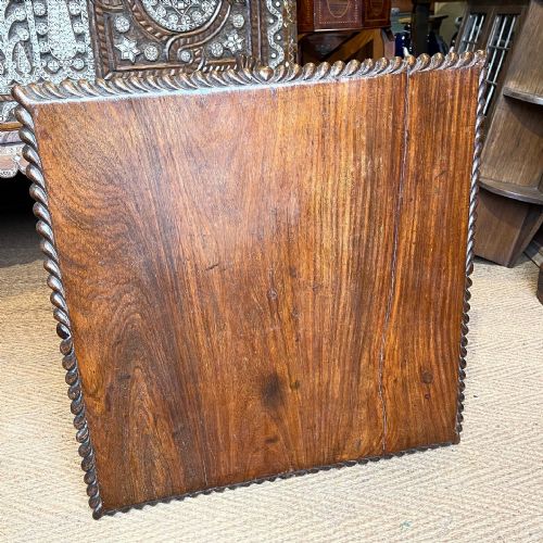 ANGLO INDIAN ROSEWOOD PEDESTAL TABLE - ADDITIONAL PHOTO 5
