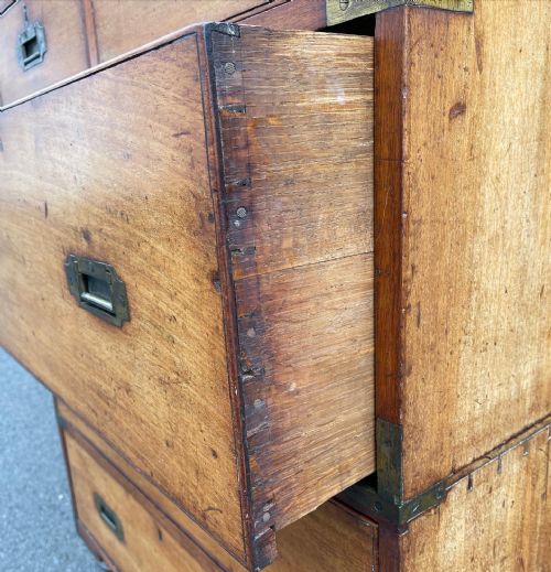 NINETEENTH CENTURY CAMPAIGN CHEST - ADDITIONAL PHOTO 3