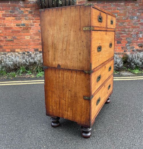 NINETEENTH CENTURY CAMPAIGN CHEST - ADDITIONAL PHOTO 6