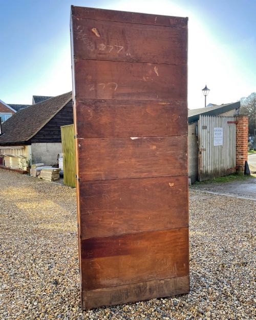 SIX SECTION OAK GLOBE WERNICKE - ADDITIONAL PHOTO 1