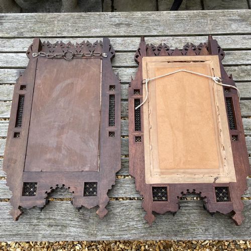 PAIR OF EASTERN MEDITERRANEAN MIRRORS - ADDITIONAL PHOTO 5