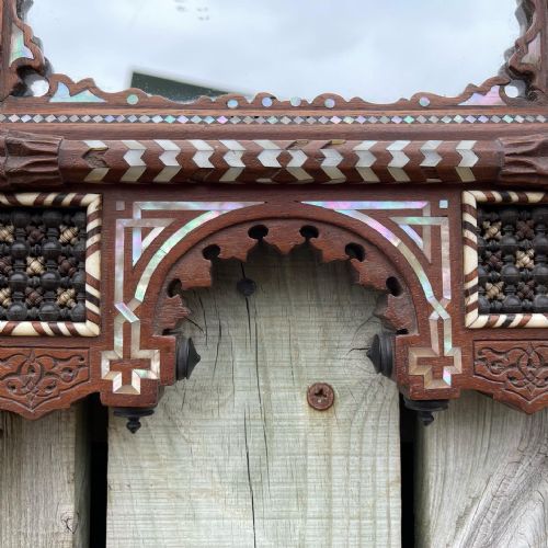 PAIR OF EASTERN MEDITERRANEAN MIRRORS - ADDITIONAL PHOTO 6