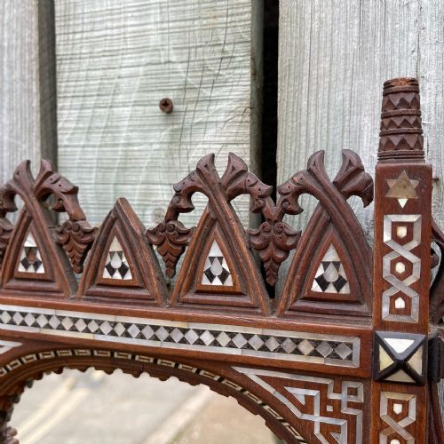 PAIR OF EASTERN MEDITERRANEAN MIRRORS - ADDITIONAL PHOTO 8