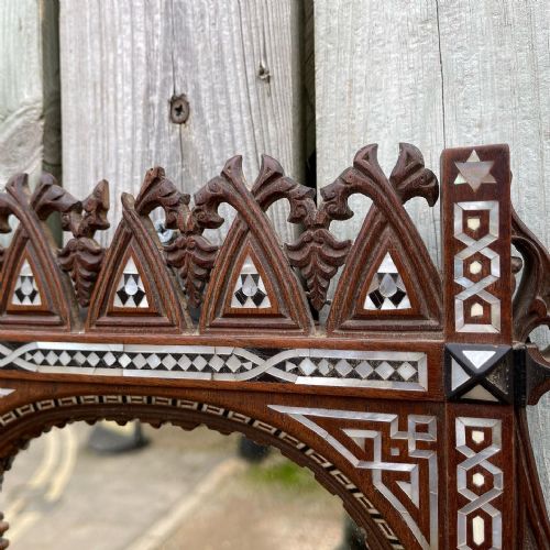 PAIR OF EASTERN MEDITERRANEAN MIRRORS - ADDITIONAL PHOTO 9
