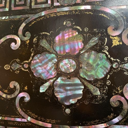 VICTORIAN PAPIER MACHE BOX - ADDITIONAL PHOTO 6