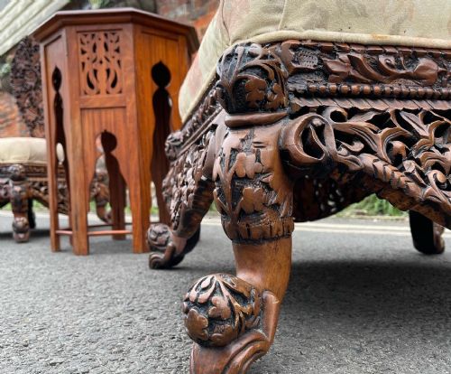 PAIR OF BURMESE CHAIRS - ADDITIONAL PHOTO 1