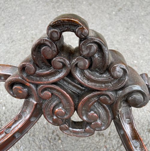 INDIAN ROSEWOOD CONSOLE TABLE - ADDITIONAL PHOTO 3