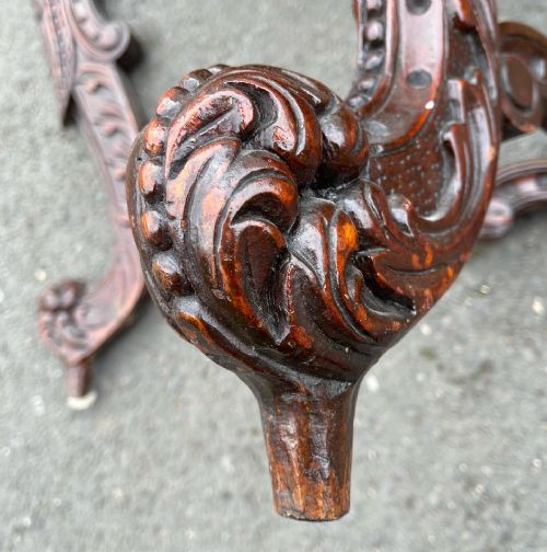 INDIAN ROSEWOOD CONSOLE TABLE - ADDITIONAL PHOTO 7