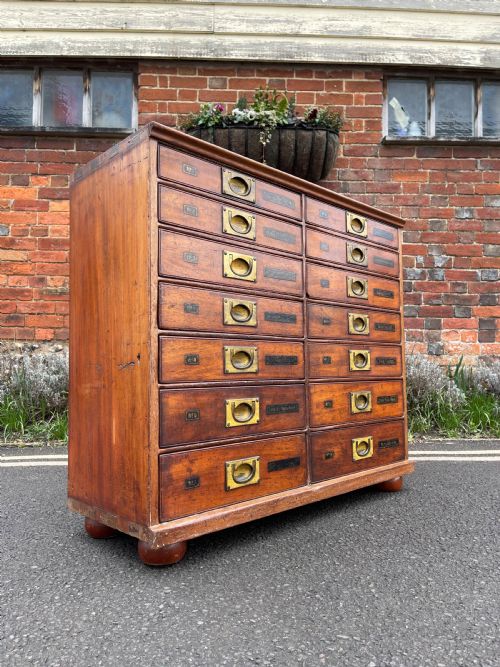 nineteenth century haberdashery drawers - CATEGORY: ANTIQUE CHEST OF DRAWERS - DATED 19TH CENTURY