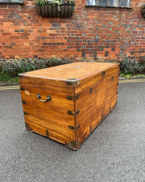 nineteenth century camphor trunk - CATEGORY: ANTIQUE CHESTS - DATED 19TH CENTURY