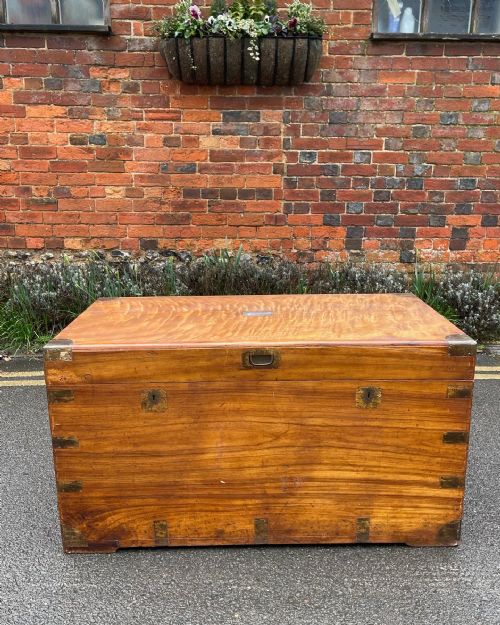 NINETEENTH CENTURY CAMPHOR TRUNK - ADDITIONAL PHOTO 6