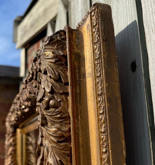 NINETEENTH CENTURY GILT MIRROR - ADDITIONAL PHOTO 3