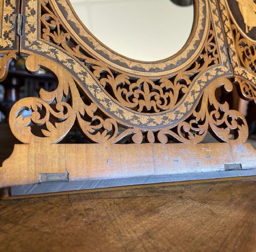 NINETEENTH CENTURY SORRENTO MIRROR - ADDITIONAL PHOTO 4