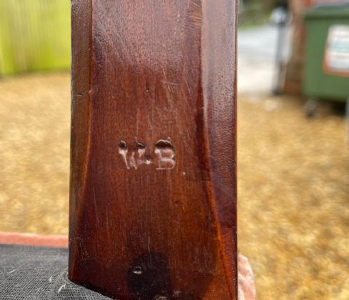 PAIR OF MAHOGANY ARMCHAIRS - ADDITIONAL PHOTO 4