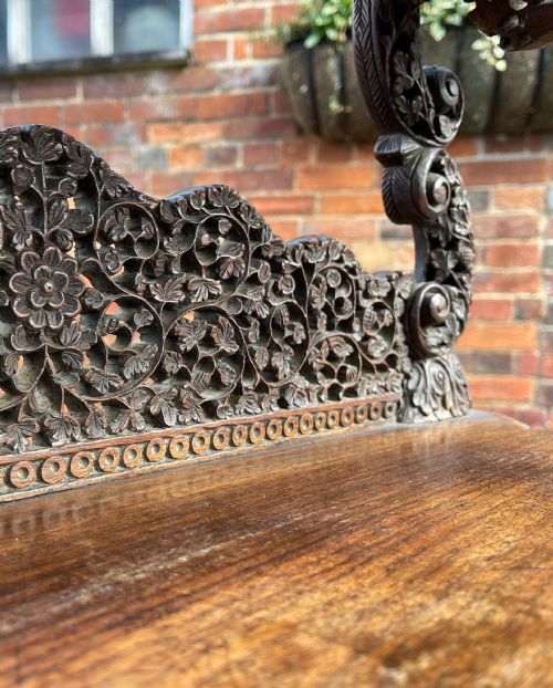 BURMESE TEAK WHATNOT - ADDITIONAL PHOTO 3